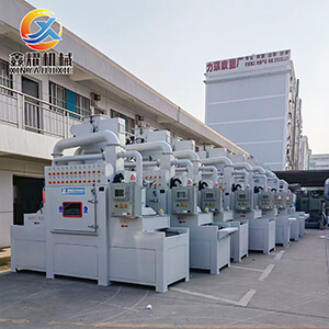 防爆噴砂機定做環(huán)保無塵自動噴砂機