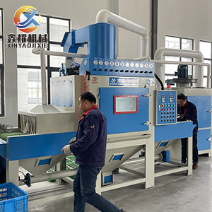 自動噴砂機(jī)使用方法